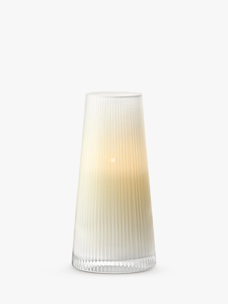 LSA International glass candle holder H30cm, UK version
