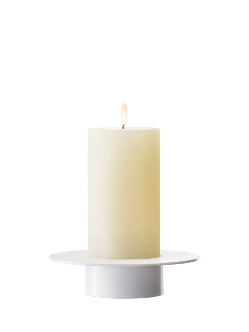 LSA International glass candle holder H30cm, UK version