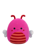 Squishmallows Mara hot pink bee plush 12 inches, imported from the UK