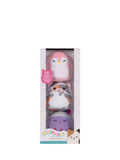 Micromallows plush 3-pack 2.5 inch Piper, Niamh, Tahoe, UK version