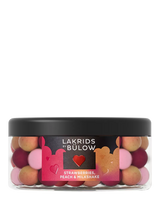 John Lewis LAKRIDS BY BÜLOW Mixed Love Strawberry, Peach & Milkshake Chocolate Coated Liquorice 515g- Buy online at McGrocer