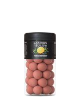 John Lewis LAKRIDS BY BÜLOW Pink Pineapple Chocolate Coated Liquorice Sweets, 270g- Buy online at McGrocer