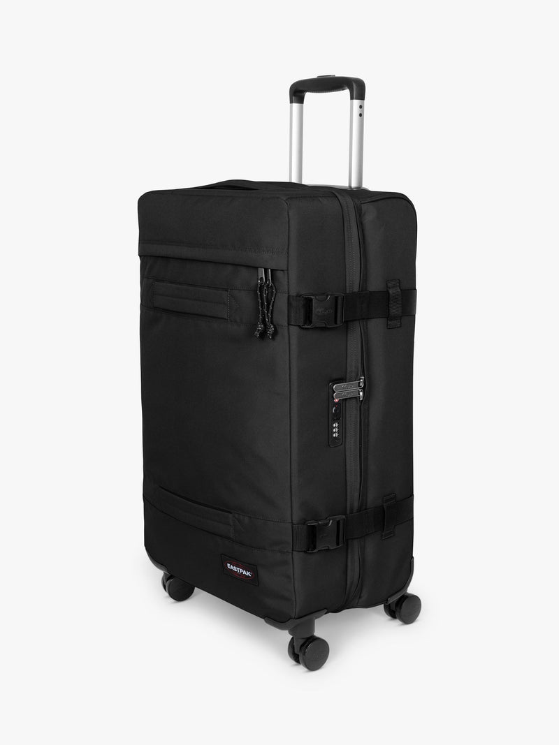 Eastpak Transit'r medium suitcase 4-wheel black, UK version