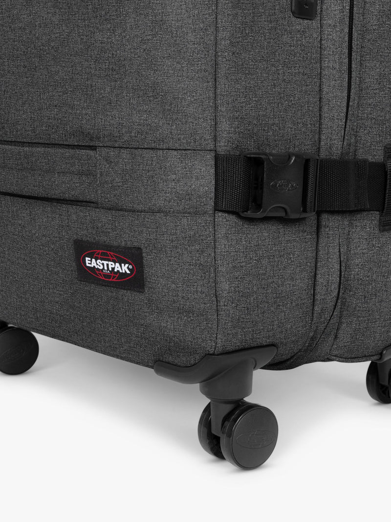 Eastpak Transit'r medium suitcase black denim (British brand)