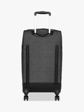 Eastpak Transit'r medium suitcase black denim (British brand)