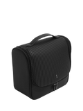 Stackers fluted large hanging wash bag black, British brand