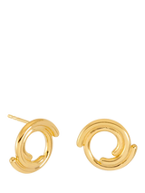 John Lewis Rachel Jackson London Evolve Stud Earrings Gold- Buy online at McGrocer