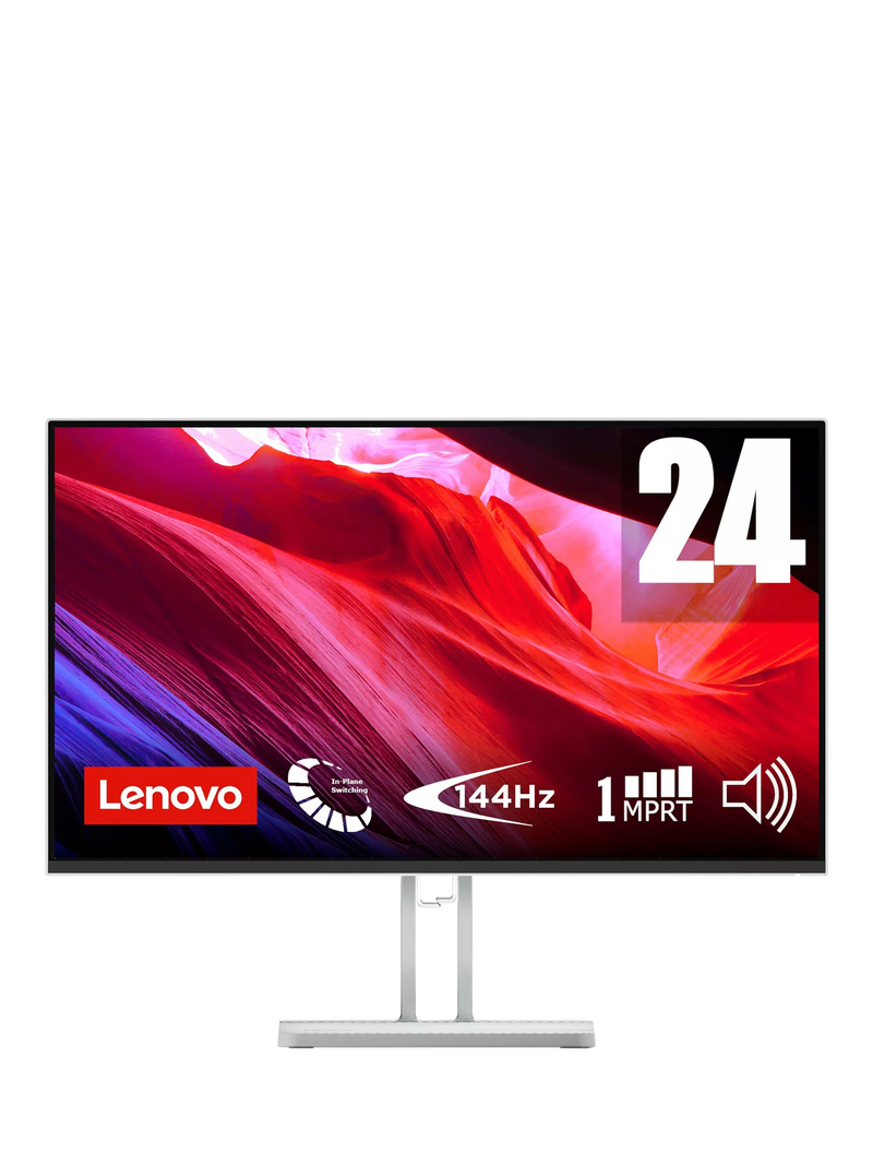 Lenovo L24-4C Cloud Grey 23.8-inch monitor - British product