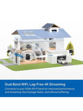 TP-Link Tapo C460 outdoor security camera, imported from the UK