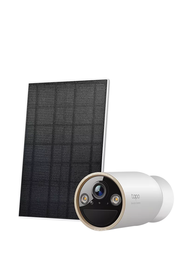 TP-Link Tapo C460 outdoor security camera with solar panel, imported from the UK