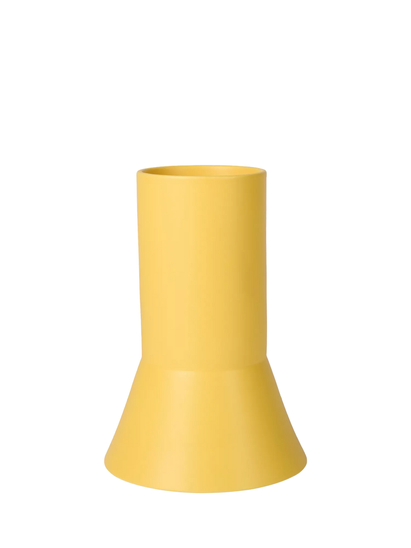 The Conran Shop base vase H25cm yellow earthenware - British product