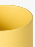 The Conran Shop base vase H25cm yellow earthenware - British product