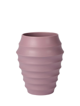 John Lewis The Conran Shop Beehive Earthenware Vase Mauve H22cm- Buy online at McGrocer
