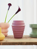 The Conran Shop beehive earthenware vase mauve 22cm - British product