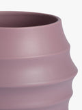 The Conran Shop beehive earthenware vase mauve 22cm - British product