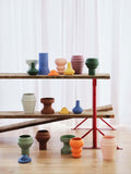 The Conran Shop beehive earthenware vase mauve 22cm - British product