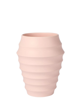 John Lewis The Conran Shop Beehive Earthenware Vase, Plaster, H22cm- Buy online at McGrocer