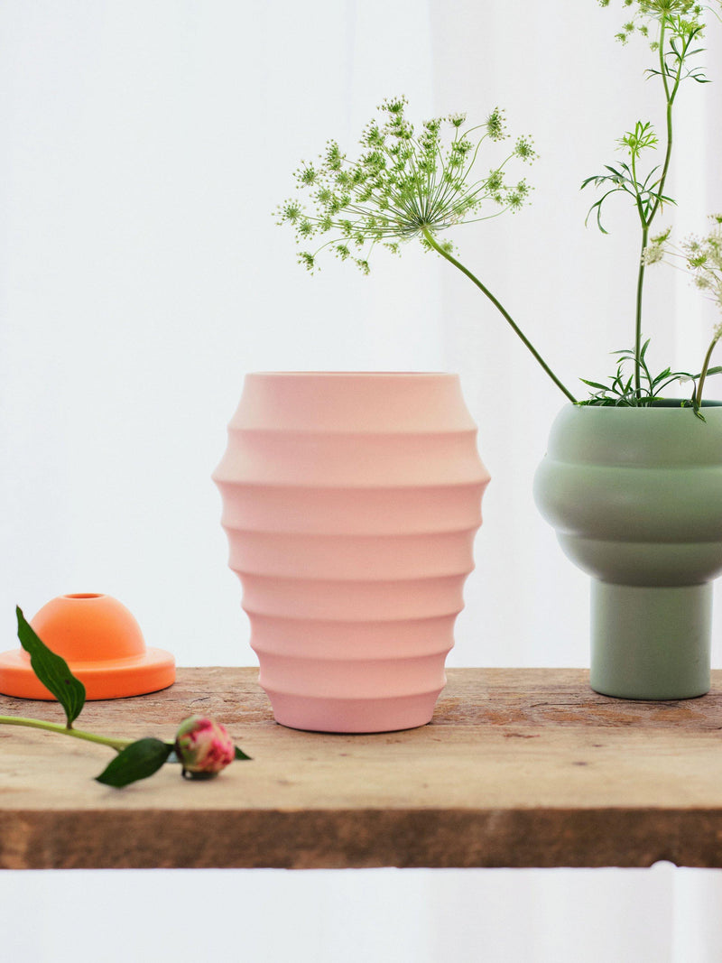Conran Shop Beehive earthenware vase plaster H22cm (British brand)