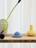 The Conran Shop Sunset Blue earthenware vase H6.5cm - British product
