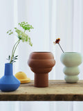 Conran Shop Tree Earthenware Vase Cocoa 19.5cm (British brand)