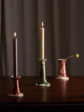 The Conran Shop Wardour earthenware candlestick green, UK version