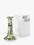 The Conran Shop Wardour earthenware candlestick green, UK version