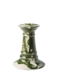 The Conran Shop green earthenware candlestick H11cm - British brand