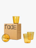 Conran Shop Fade amber glass tumbler set of 4 - British product
