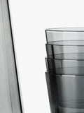 Conran Shop Fade glass carafe and 4 tumblers smoke, imported from the UK