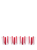 Conran Shop Nova Stripe crystal glass tumbler set 360ml, UK version