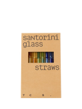 The Conran Shop cocktail straws set of 6 multi coloured (British brand)