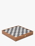 Conran Shop Milos wooden chess set black white - British product