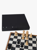 Conran Shop Milos wooden chess set black white - British product