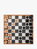 Conran Shop Milos wooden chess set black white - British product