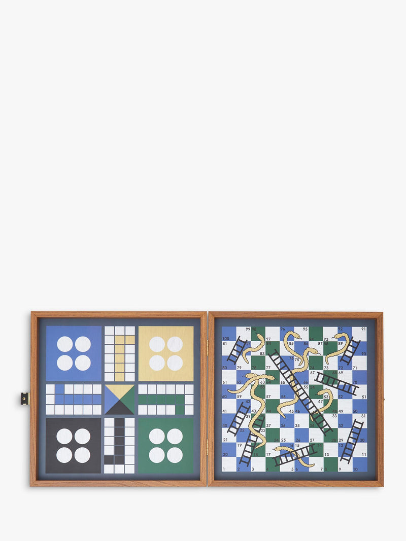 The Conran Shop Milos wooden combo board game set - British product
