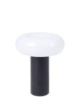 John Lewis The Conran Shop Torus Rechargeable Portable Table Lamp, Black- Buy online at McGrocer