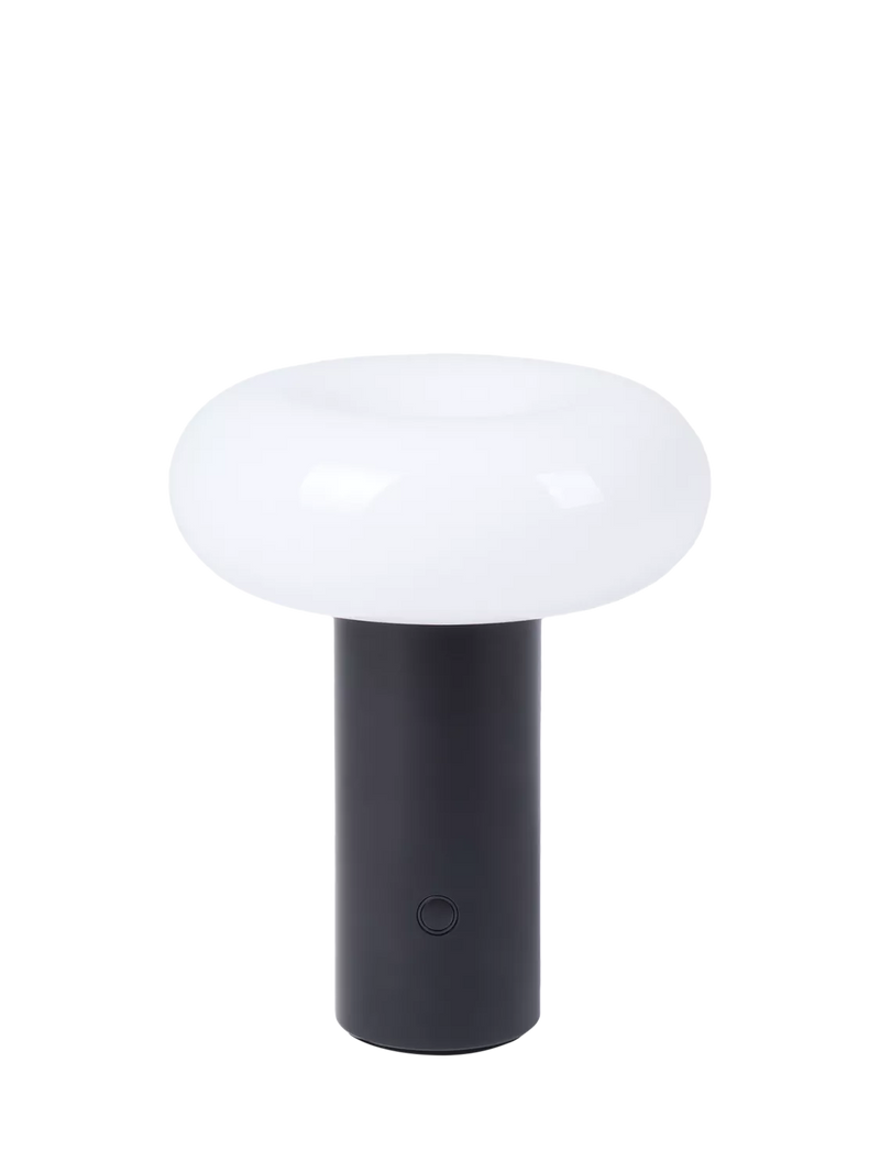 The Conran Shop Torus rechargeable portable table lamp black, UK version