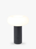 The Conran Shop Torus rechargeable portable table lamp black, UK version