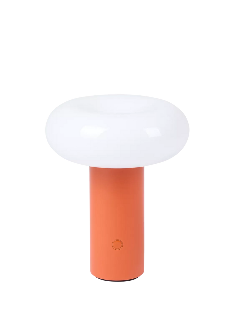 The Conran Shop portable table lamp orange (British brand)