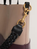 Ted Baker Wynslow wine leather tote bag, UK version
