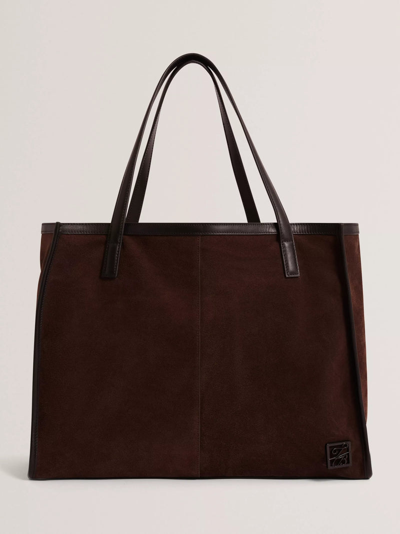 Ted Baker Annieyy brown leather tote bag, UK version