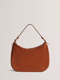 Ted Baker Samiyra brown suede hobo bag imported from the UK