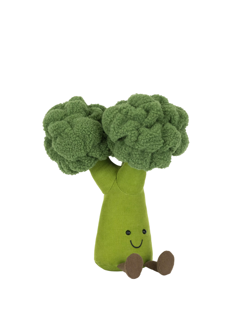 Jellycat Amuseables Broccoli soft toy - British product