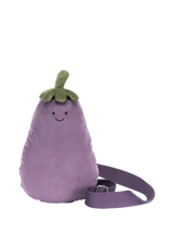 John Lewis Jellycat Amuseables Aubergine Plush Bum Bag- Buy online at McGrocer