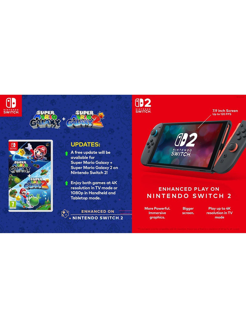 Nintendo Super Mario Galaxy collection Nintendo Switch game, UK version