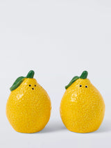 John Lewis John Lewis Lemon Stoneware Salt & Pepper Shakers, Yellow- Buy online at McGrocer