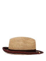 John Lewis Paul Smith Trilby Hat, Brown- Buy online at McGrocer