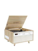 John Lewis Victrola Century 6-in-1 Music Centre with Turntable, Natural- Buy online at McGrocer