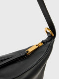 AllSaints Luna Micro Leather Shoulder Bag, imported from the UK