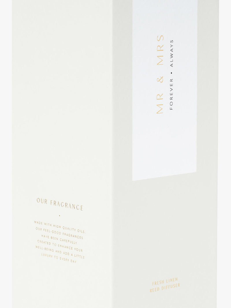 Katie Loxton Mr & Mrs reed diffuser fresh linen white lily, UK version